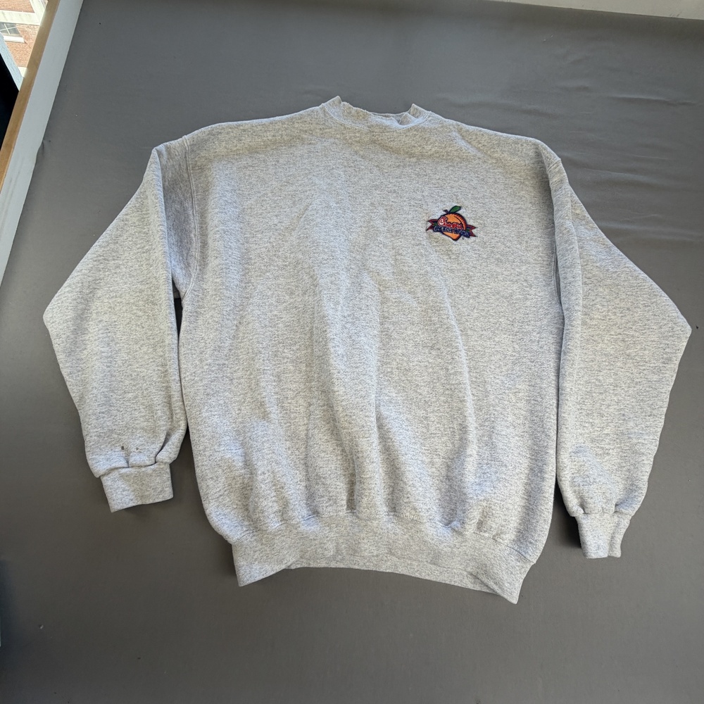 Chick-fil-A Peach Bowl Sweatshirt Mens XL Gray NCAA Football Logo Athletic